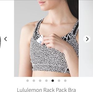 Lululemon rack pack sports bra
